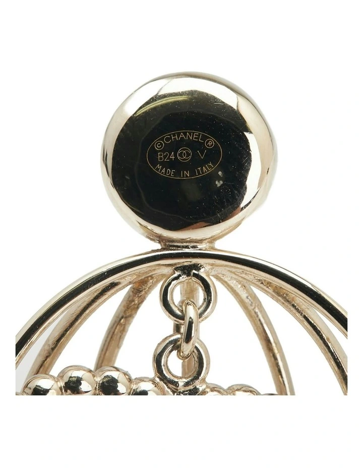 Chanel Decorative Cage Charm in Gold image 3