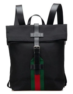 Gucci Nylon Backpack in Black