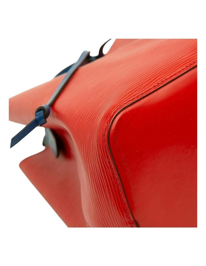 Louis Vuitton Leather Bucket Bag in Red image 7