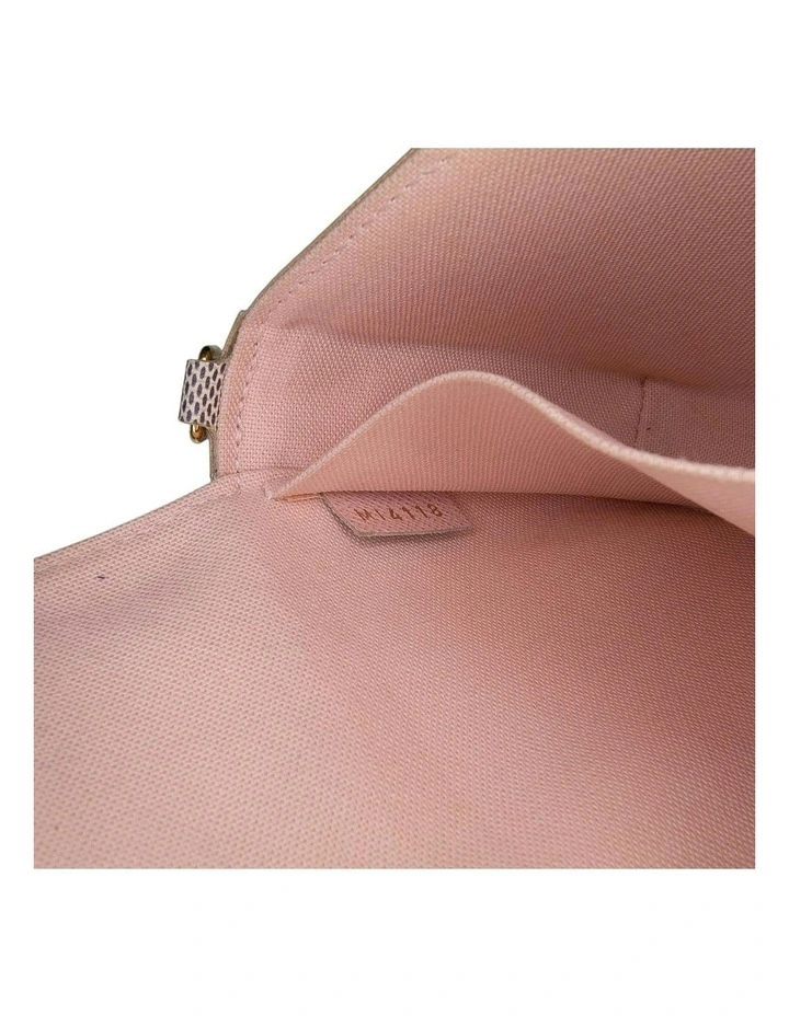 Louis Vuitton Elegant Chain Wallet in White image 6