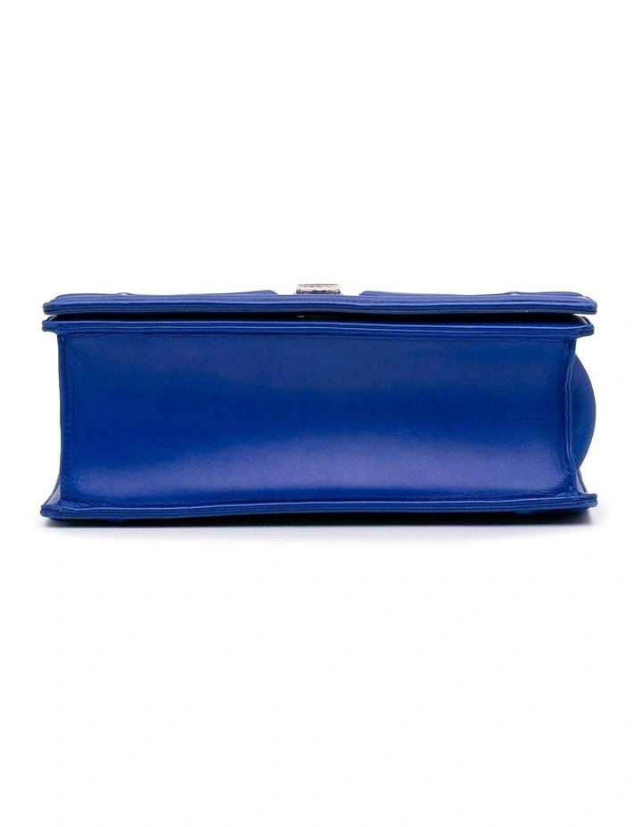 Dior Flap Bag in Blue image 3