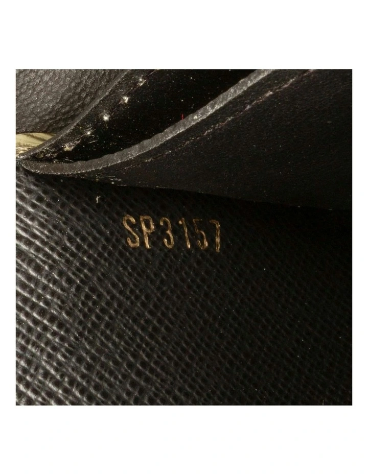 Louis Vuitton Printed Leather Wallet on Chain in Brown image 6