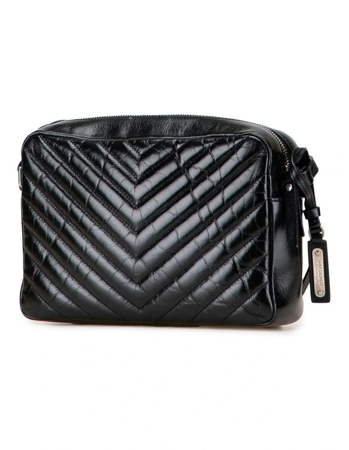 Saint Laurent Leather Camera Bag in Black image 2