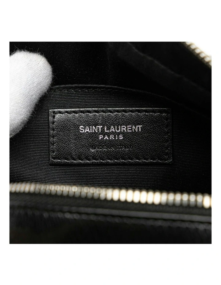 Saint Laurent Leather Camera Bag in Black image 6