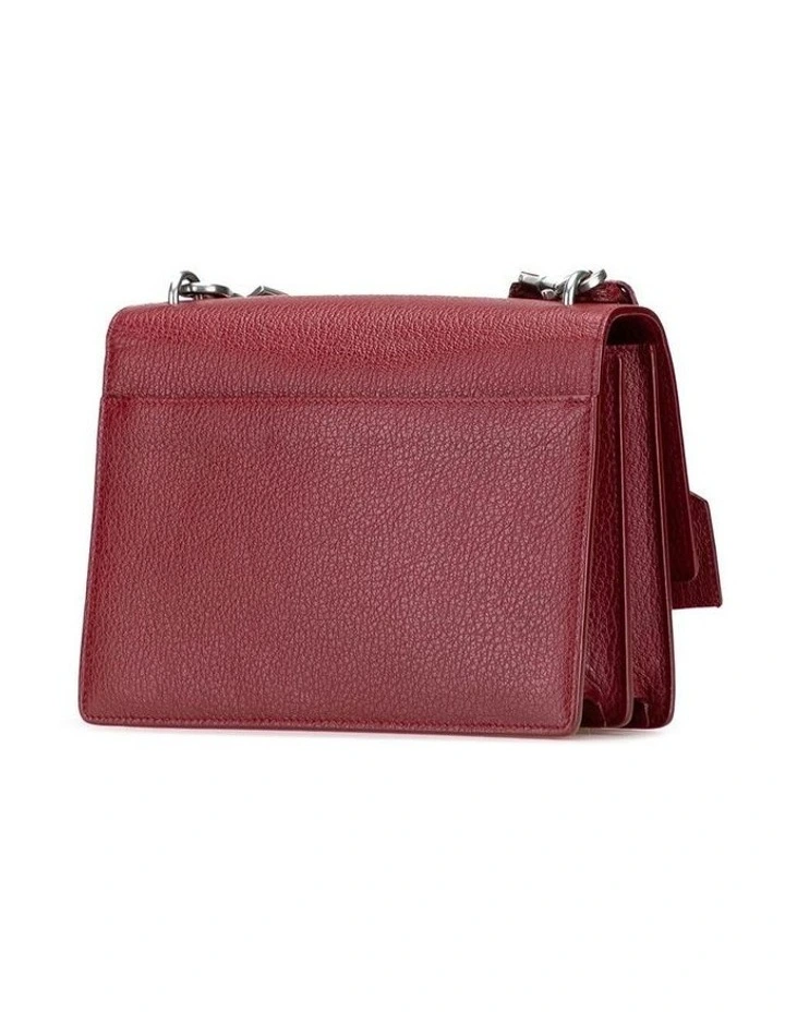 Saint Laurent Flap Shoulder Bag in Red image 2