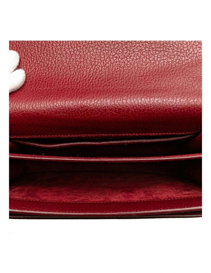 Saint Laurent Flap Shoulder Bag in Red image 4