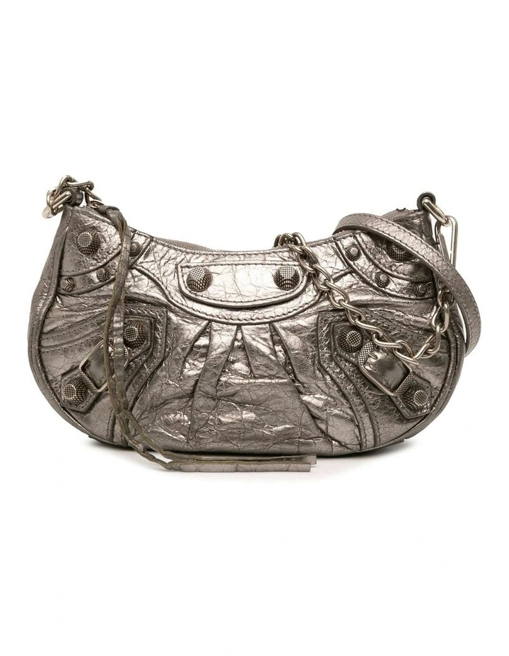 Balenciaga Shoulder Bag with Chain in Silver image 1
