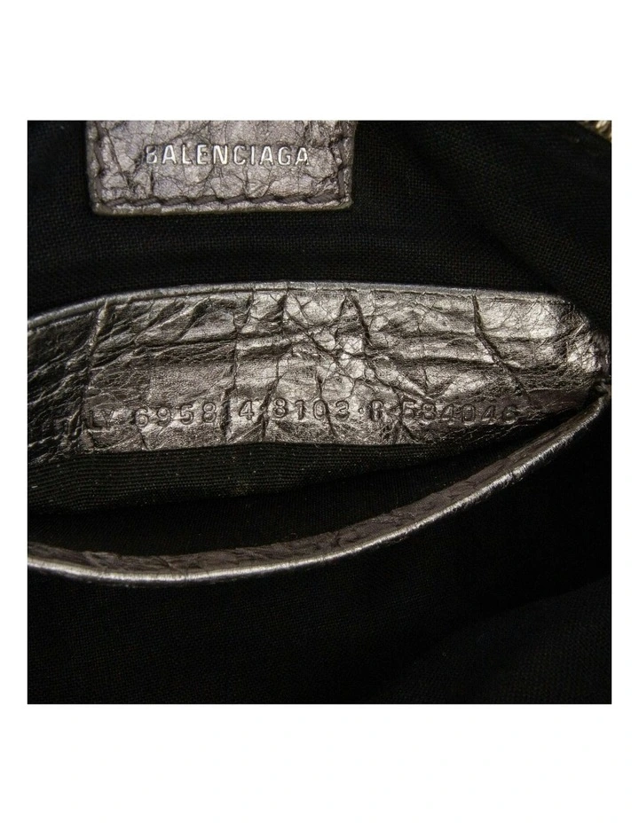 Balenciaga Shoulder Bag with Chain in Silver image 6