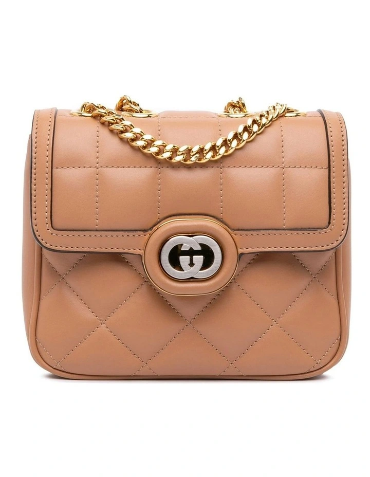 Leather Shoulder Bag Pre-Loved (Fashion Group ABN 30 617 598 651) in Brown image 1