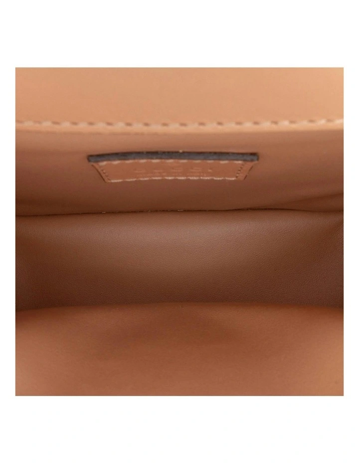 Leather Shoulder Bag Pre-Loved (Fashion Group ABN 30 617 598 651) in Brown image 4