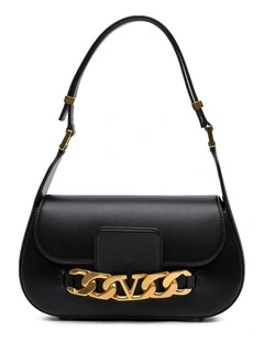 Shoulder Bag with Chain in Black Pre-Loved (Fashion Group ABN 30 617 598 651)