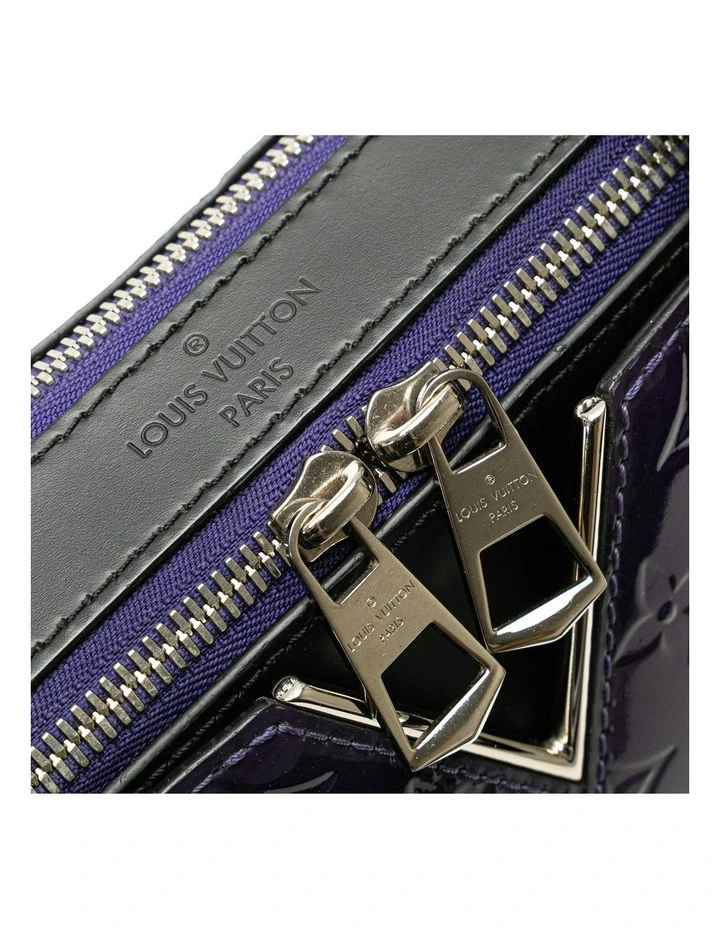 Elegant Top Handle Satchel Bag in Purple Pre-Loved (Fashion Group ABN 30 617 598 651) image 7