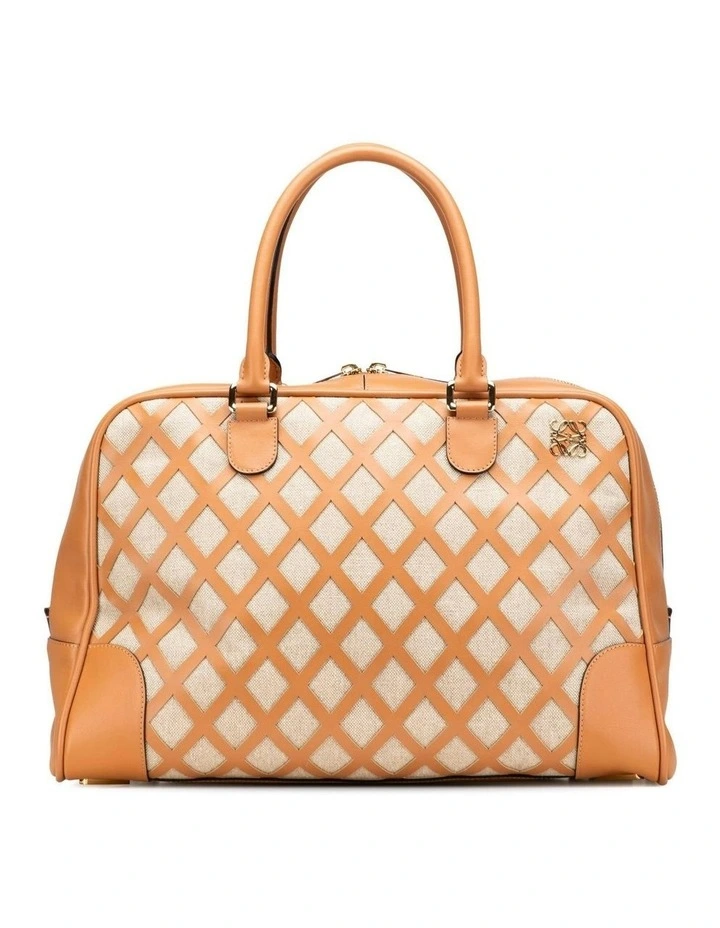 Loewe Structured Handbag in Brown image 1