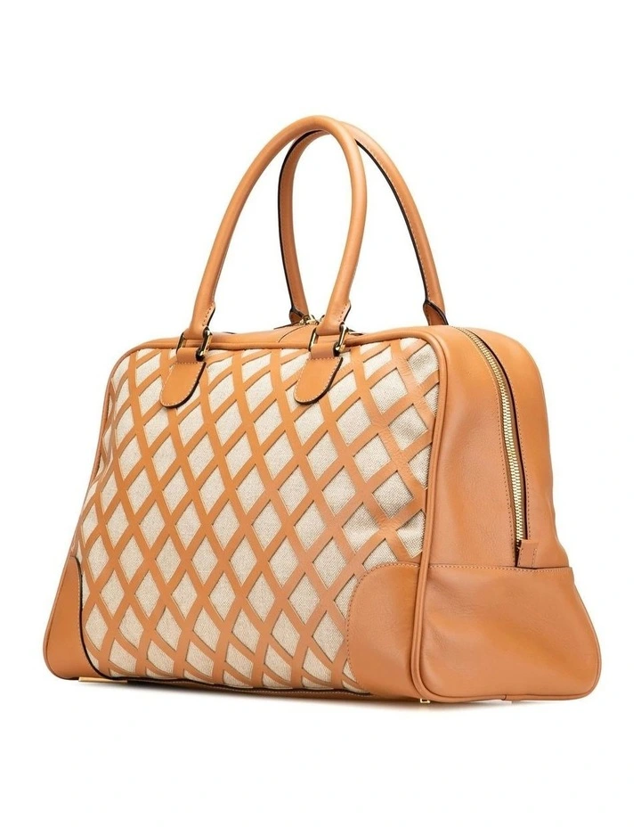 Loewe Structured Handbag in Brown image 2