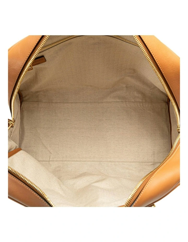 Loewe Structured Handbag in Brown image 4