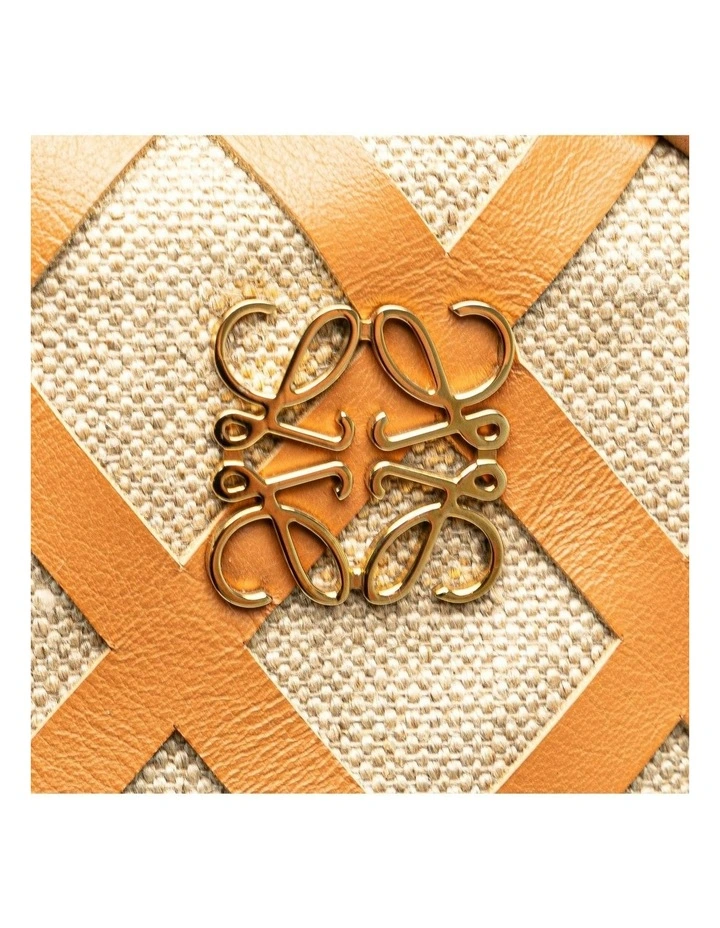 Loewe Structured Handbag in Brown image 7