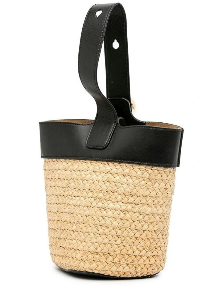 Loewe Raffia Bucket Bag in Brown image 2