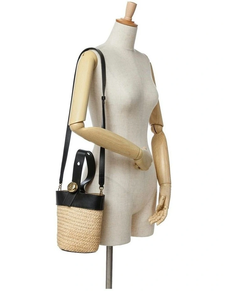 Loewe Raffia Bucket Bag in Brown image 7