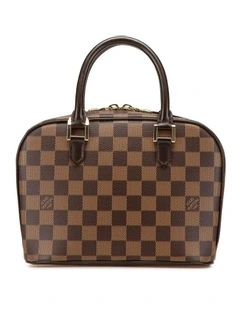 Louis Vuitton Top Handle Satchel in Brown