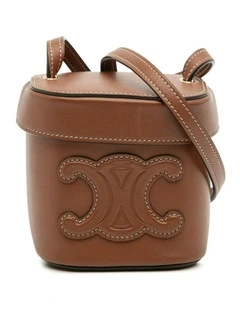 Celine Vanity Case Bag in Brown
