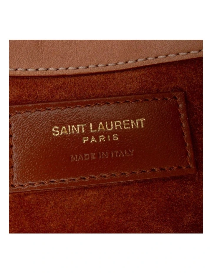 Saint Laurent Handle Bag in Brown image 5