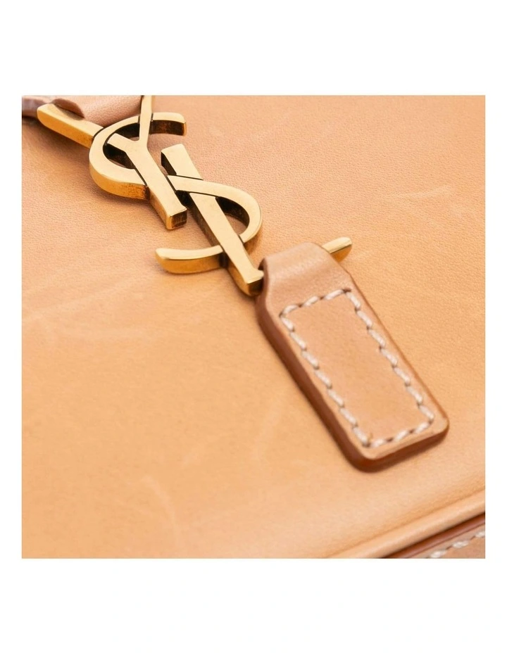 Saint Laurent Handle Bag in Brown image 7