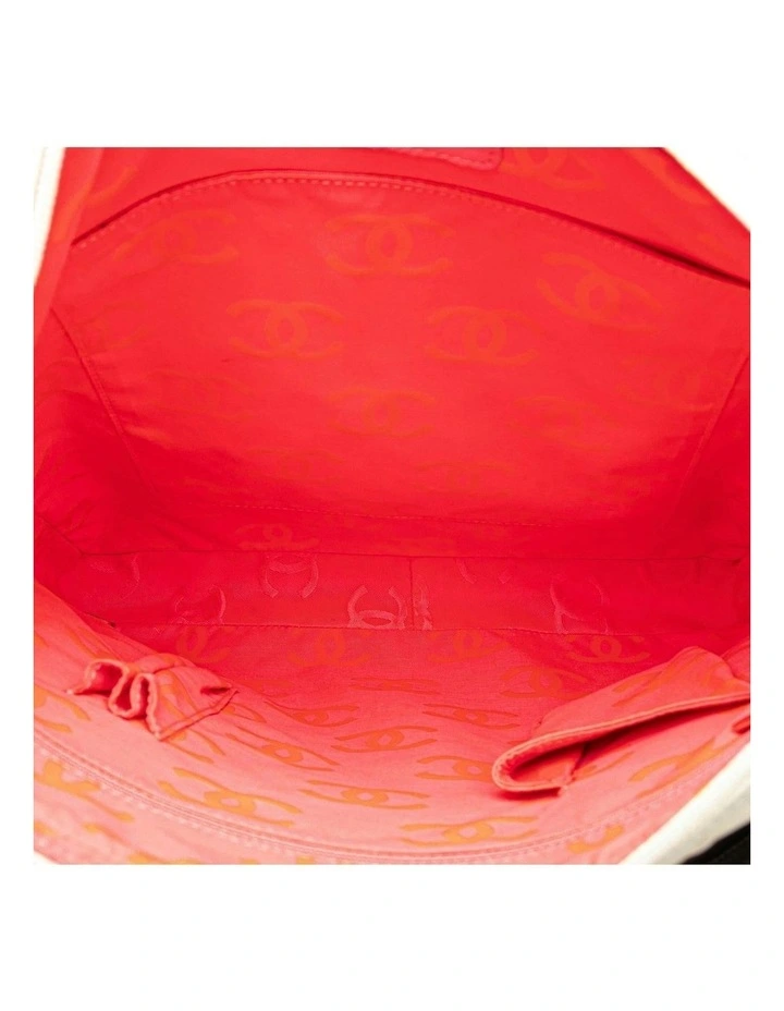 Chanel Quilted Leather Bag in White image 4