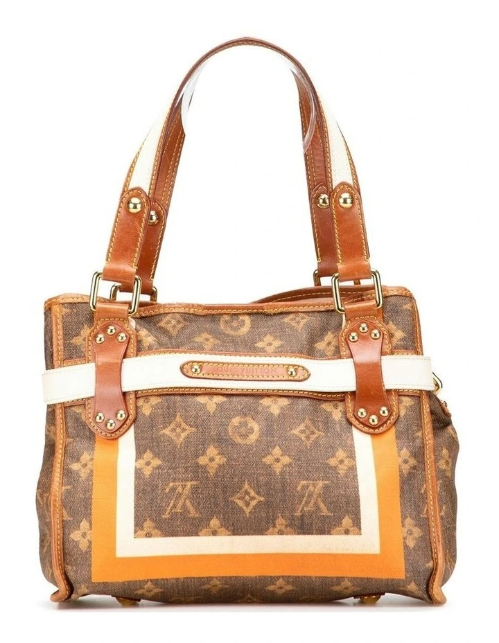 Louis Vuitton Printed Canvas Shoulder Bag in Brown image 2