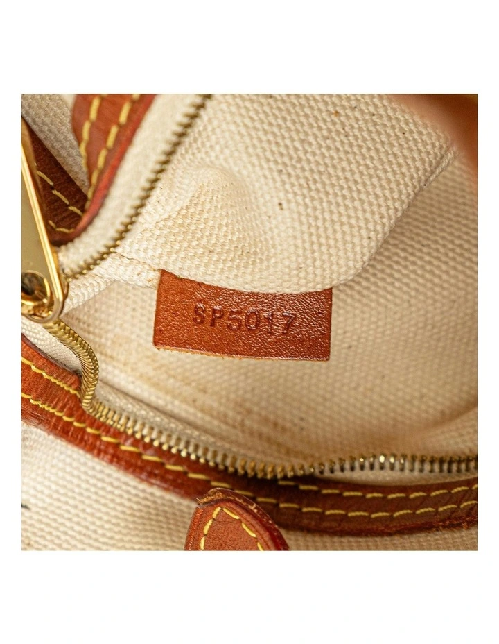 Louis Vuitton Printed Canvas Shoulder Bag in Brown image 6