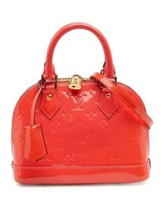 Louis Vuitton Satchel Bag in Red