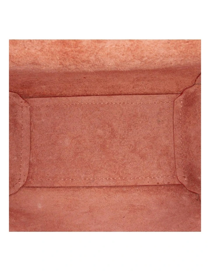 Celine Handle Leather Bag in Orange image 4