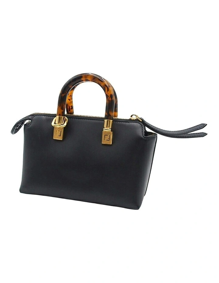 Fendi Structured Top Handle Bag in Black image 2