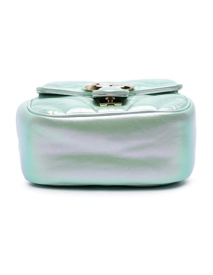 Gucci Quilted Shoulder Bag in Green image 3