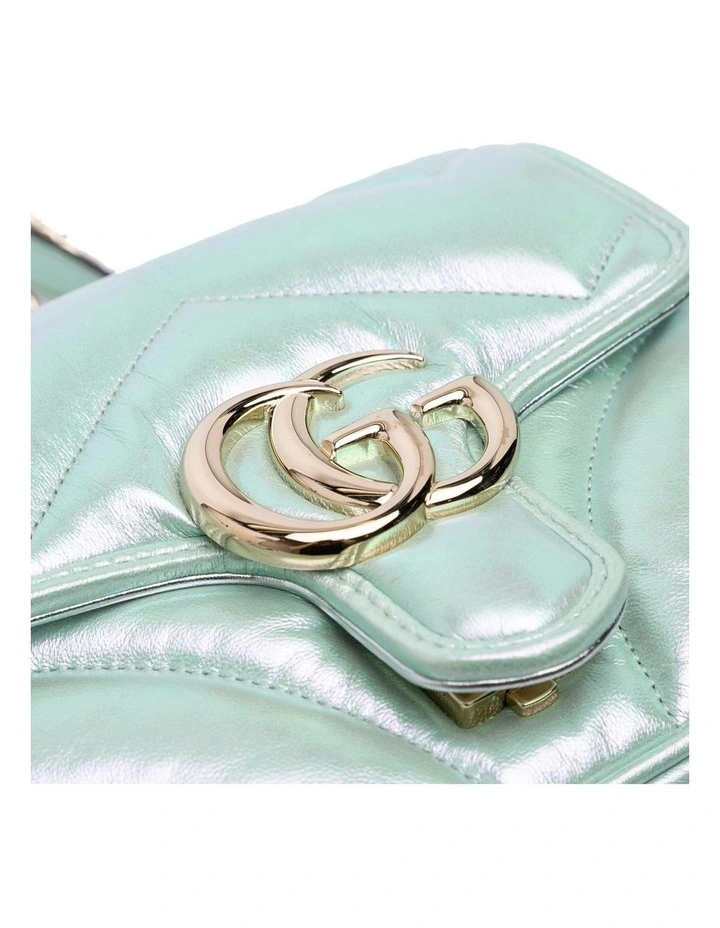 Gucci Quilted Shoulder Bag in Green image 5