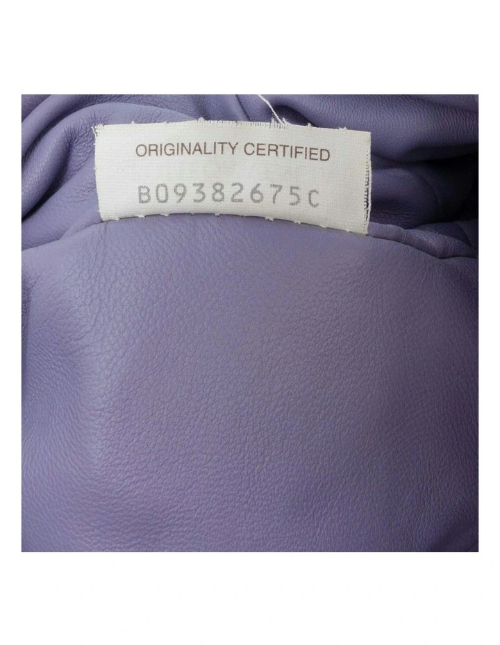 Bottega Veneta Leather Clutch Bag in Purple image 5