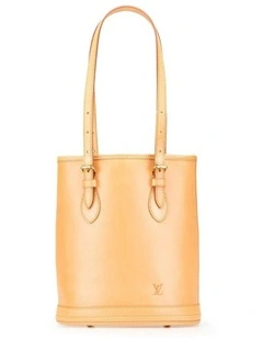 Louis Vuitton Leather Tote Bag in Brown