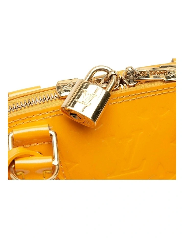 Louis Vuitton Leather Top Handle Bag Pre-Loved in Yellow image 7