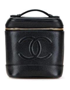 Chanel Vanity Case Pre-Loved in Black