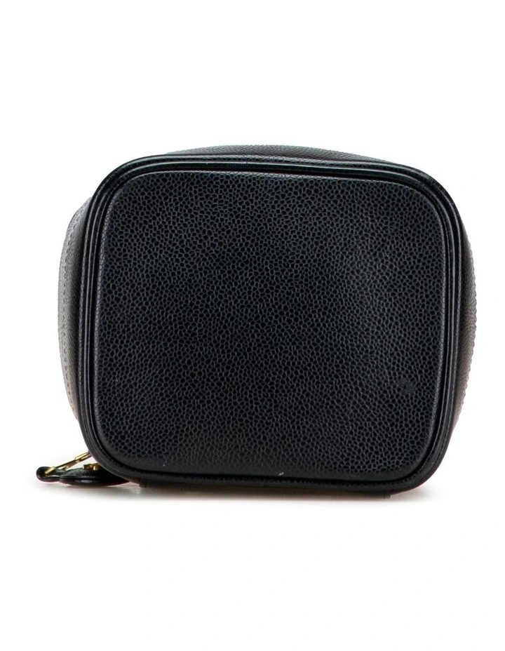 Chanel Vanity Case Pre-Loved in Black image 3
