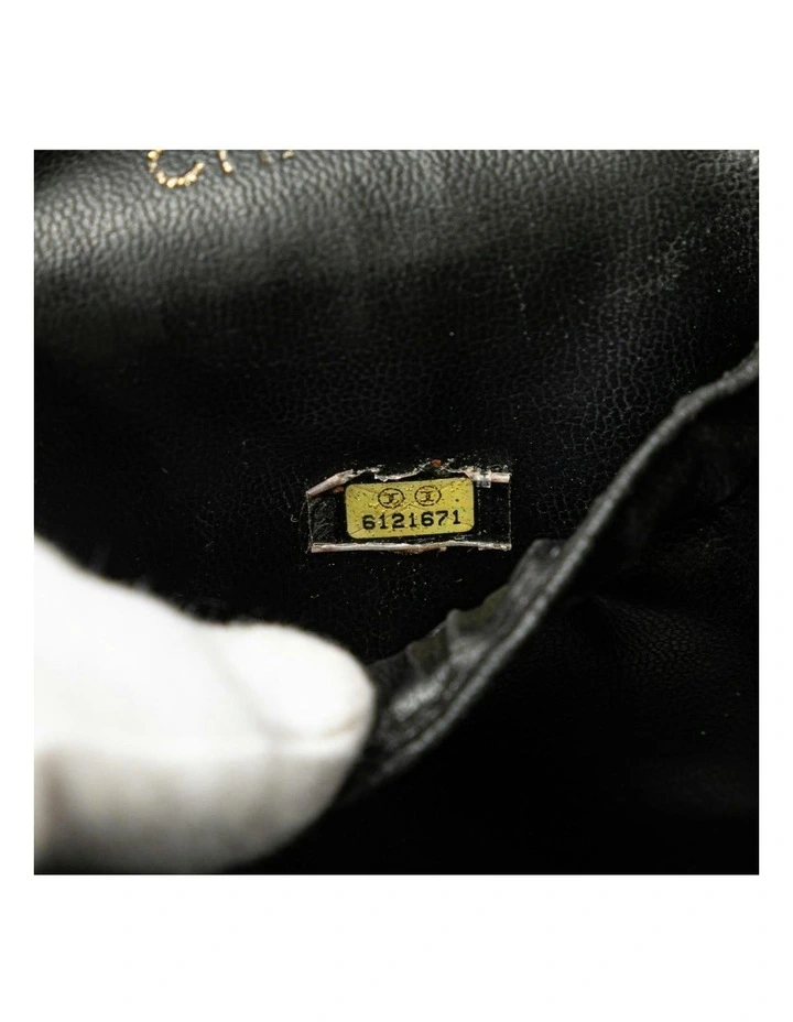 Chanel Vanity Case Pre-Loved in Black image 6