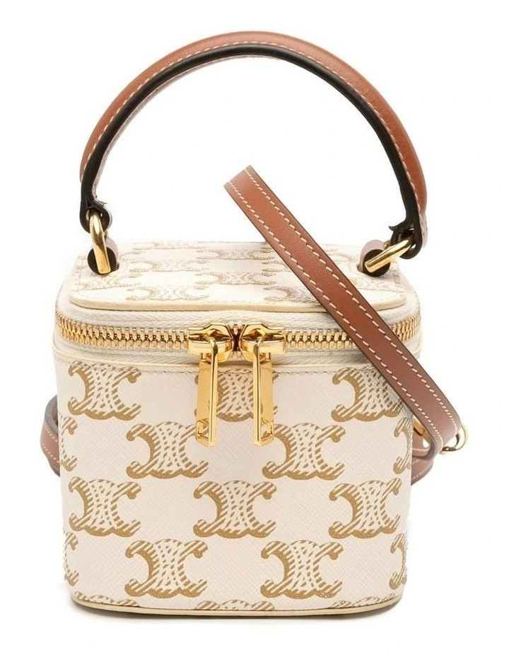 Celine Small Vanity Case Pre-Loved in White image 1