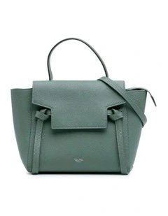 Celine Pico Belt Bag Pre-Loved in Green