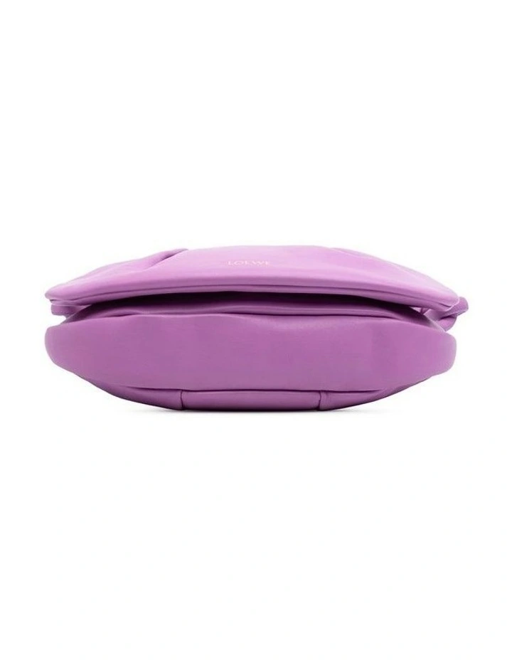 Loewe Flamenco Leather Shoulder Bag Pre-Loved in Purple image 3