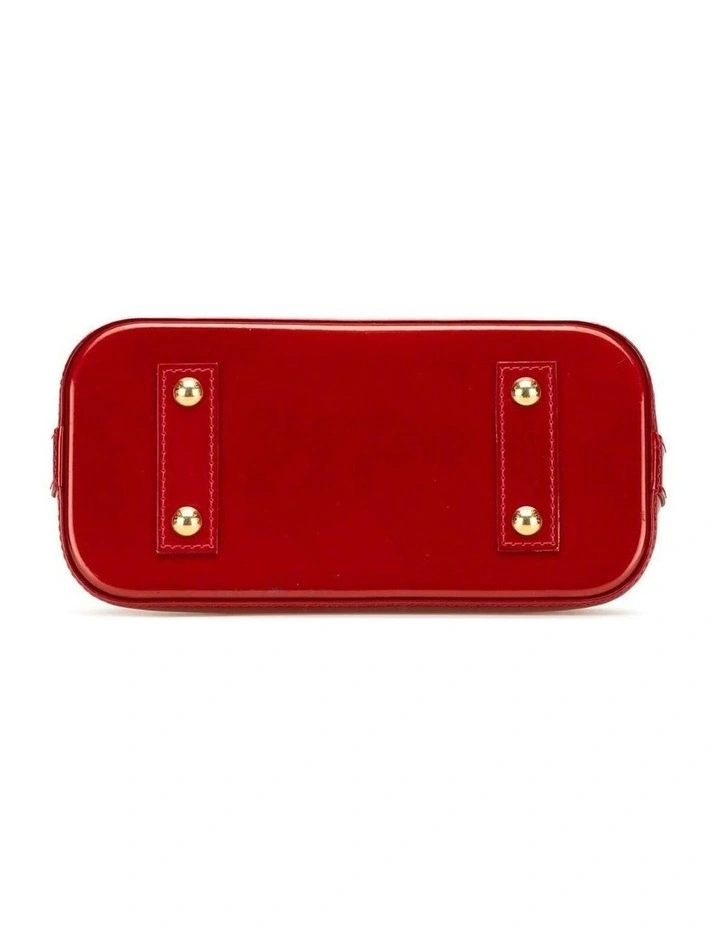 Louis Vuitton Elegant Dome-Shaped Satchel in Red image 3