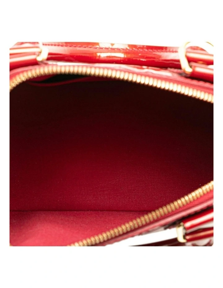 Louis Vuitton Elegant Dome-Shaped Satchel in Red image 4