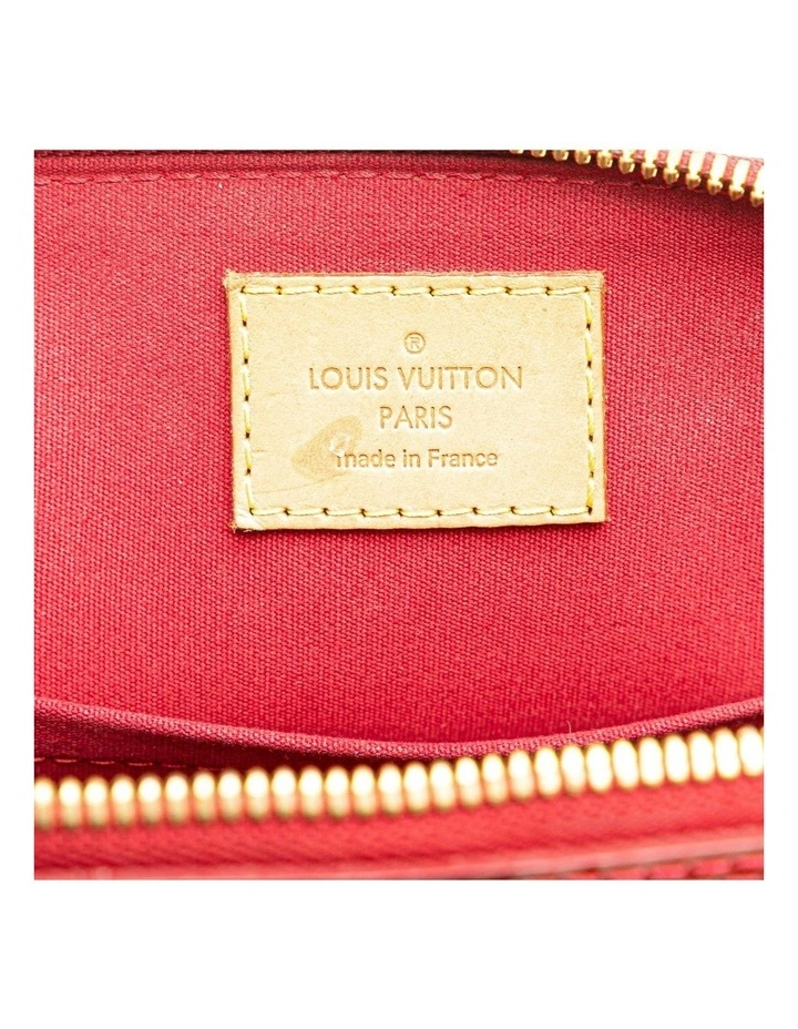 Louis Vuitton Elegant Dome-Shaped Satchel in Red image 5