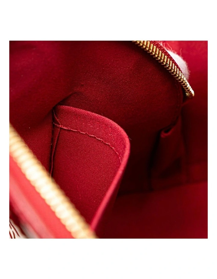 Louis Vuitton Elegant Dome-Shaped Satchel in Red image 6