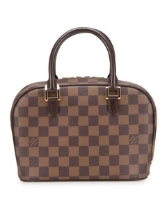 Louis Vuitton Top Handle Satchel in Brown