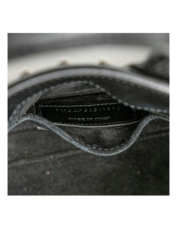 Saint Laurent Studded Leather Top Handle Bag in Black image 7