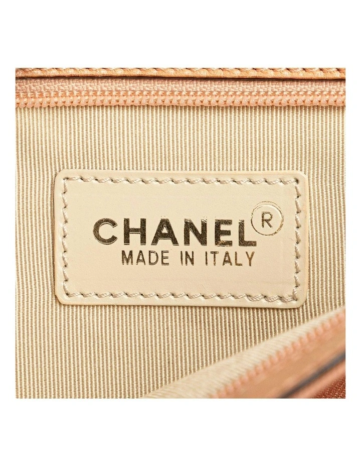 Chanel Chain Evening Bag Pre-Loved in Pink image 5